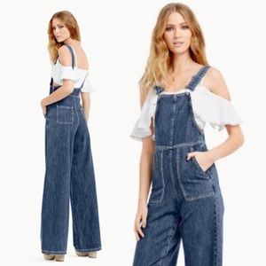 TTYA x LTS Denim Jumpsuit High Waisted Overalls 4